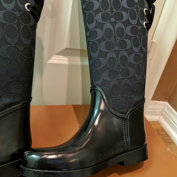 Coach rain boots - Picture 3 of 10